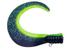 Svartzonker Big Tail -Fisketillbehör affär 101134 black chartreuse svartzonker