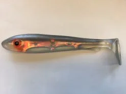 Svartzonker McRubber 21Cm -Fisketillbehör affär 111902 mcrubber Grey ghost flash