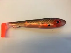 Svartzonker McRubber 21Cm -Fisketillbehör affär 111903 mcrubber 21cm Copper hottail flash