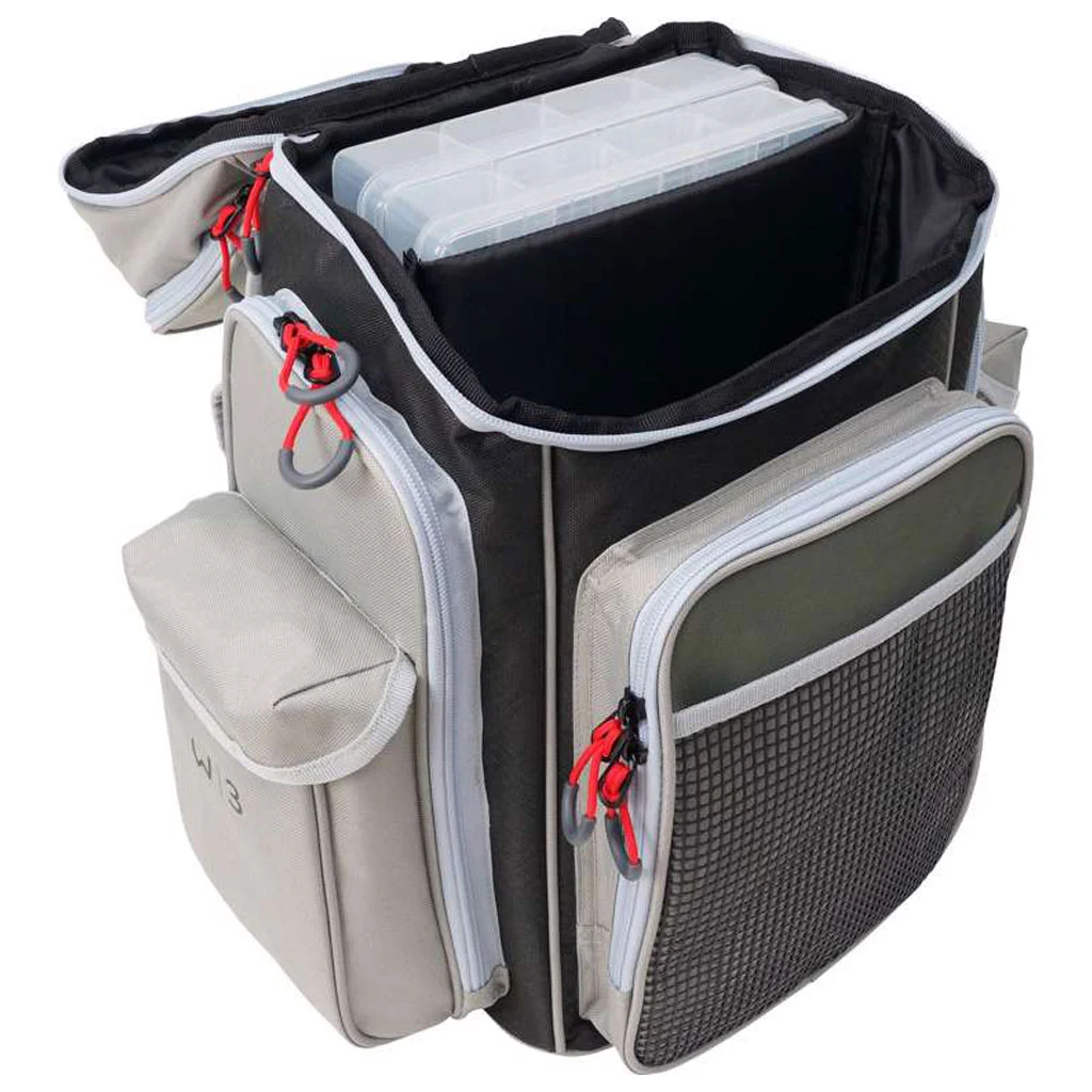 Westin W3 Backpack Plus Inkl. 2 Boxar Large Grey/Black 3 Westin W3 Backpack Plus Inkl. 2 Boxar Large Grey/Black - Bild 3