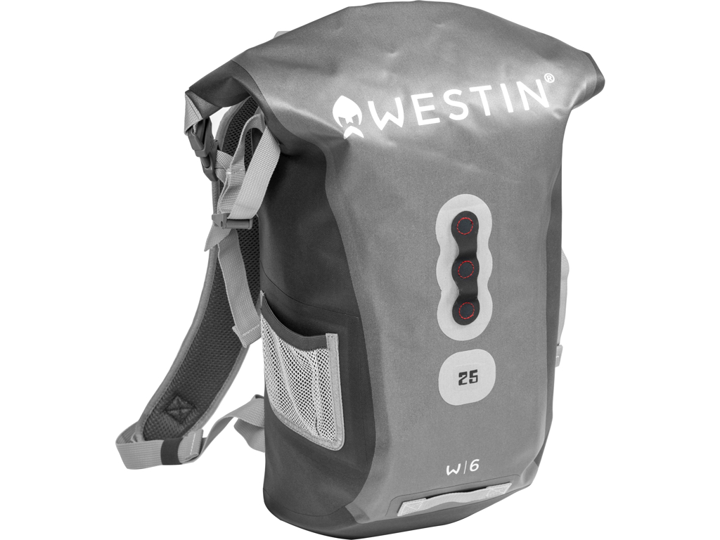 Westin W6 Roll-Top Backpack Silver/Grey 25L 1 Westin W6 Roll-Top Backpack Silver/Grey 25L