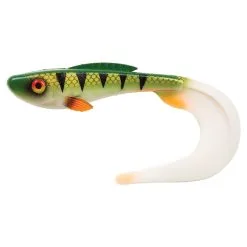 Abu Garcia - Beast Curly Tail 21cm -Fisketillbehör affär Abu Garcia Beast Tail Redfin Perch