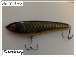 WolfCreek Skinny Wolf -Fisketillbehör affär Black Karp 1066