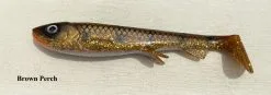 Wolfcreek Shad JR Handmade -Fisketillbehör affär Brown Perch1 scaled