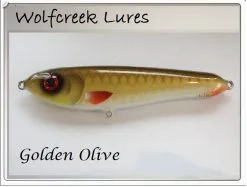 WolfCreek Skinny Wolf -Fisketillbehör affär Golden olive