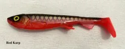 Wolfcreek Shad JR Handmade -Fisketillbehör affär Red karp scaled