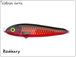 WolfCreek Skinny Wolf -Fisketillbehör affär Red karp 1054