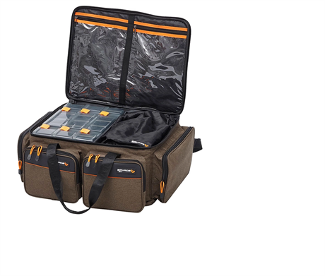 Savage Gear System Box Bag XL 3 Boxes 25x67x46cm 59L 1 Savage Gear System Box Bag XL 3 Boxes 25x67x46cm 59L