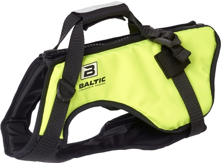 Baltic Zorro Hundflytväst UV-gul 1 Baltic Zorro Hundflytväst UV-gul