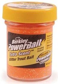 Berkley Glitter Trout Bait 50g Fluo Orange