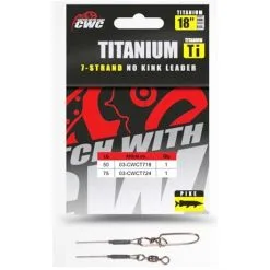 CWC Titanium 7-Strand No Kink Leader