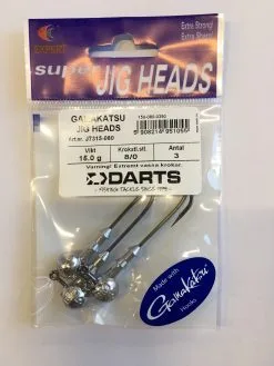 Gamakatsu Super Jig Heads -Fisketillbehör affär gamakatsu 15gr 8 jiggskalle