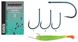 Kamasan Dropshot Hook Widegape 1 Kamasan Dropshot Hook Widegape