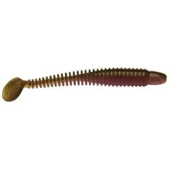Lunker Swimmin' Ribster - 10cm -9-pack -Fisketillbehör affär lunker city swimming ribster 10cm brown bug 10 pack 1