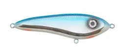 SVARTZONKER TICSAREN 14 CM -Fisketillbehör affär ticsaren Chrome blue